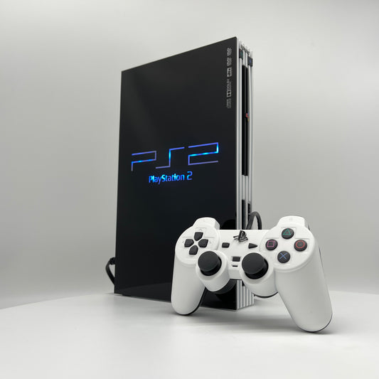PS2 Fat - Customized - Black and White image 0
